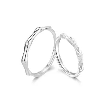 NUSQ Sterling Silver Rings Unisex
