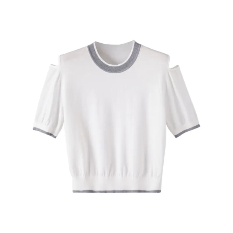 Late White Knitwear Women's Ecru-0