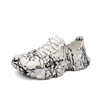 Mulinsen Clogs Men's Ink Wash White