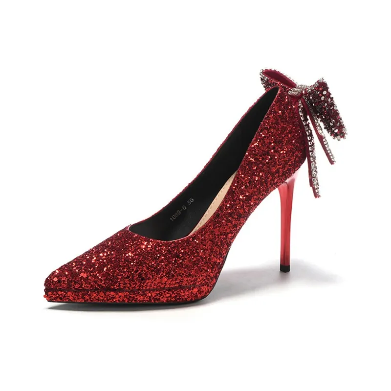 GOSO Slim Heel High Heels Women's-5