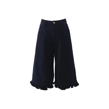 Kazakhstan Denim Shorts Women's