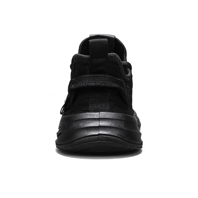 Binary Lightweight And Breathable Low Top Casual Shoes Men's Black-1