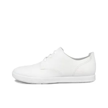 Ecco Low Top Casual Shoes Men's White