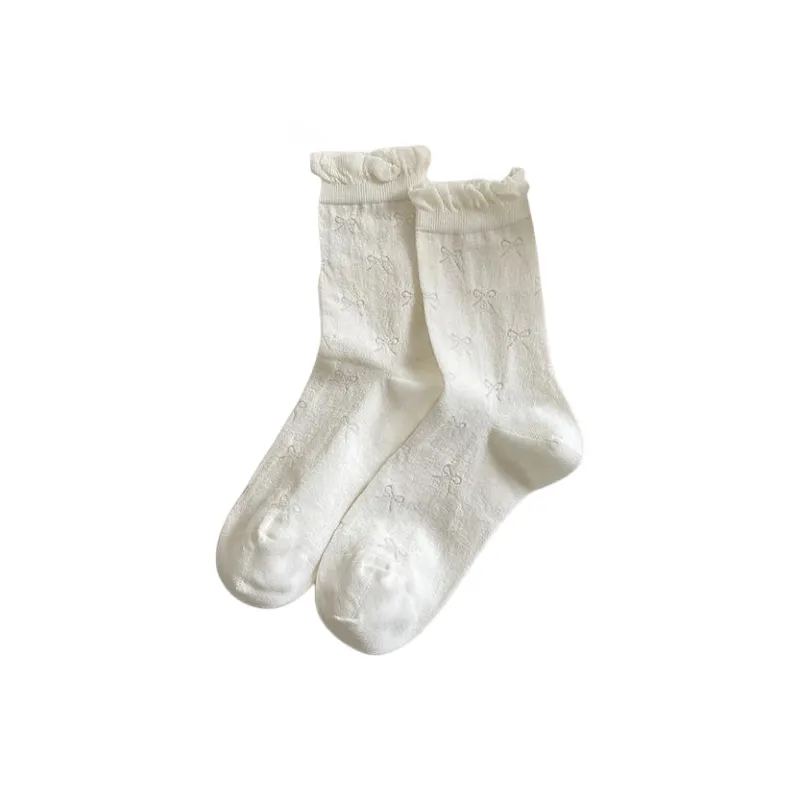 Gentle Welcome Mid Calf Socks Unisex Combo Set-5