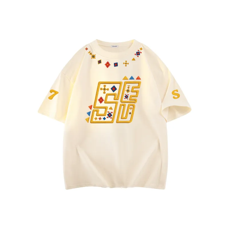 7 SEVFUN Short Sleeved T Shirts Unisex-17