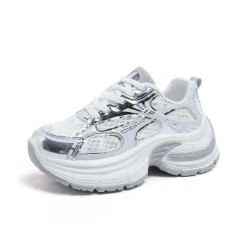 Dragon Dance Breathable Height Increase Low Top Chunky Sneakers Women's