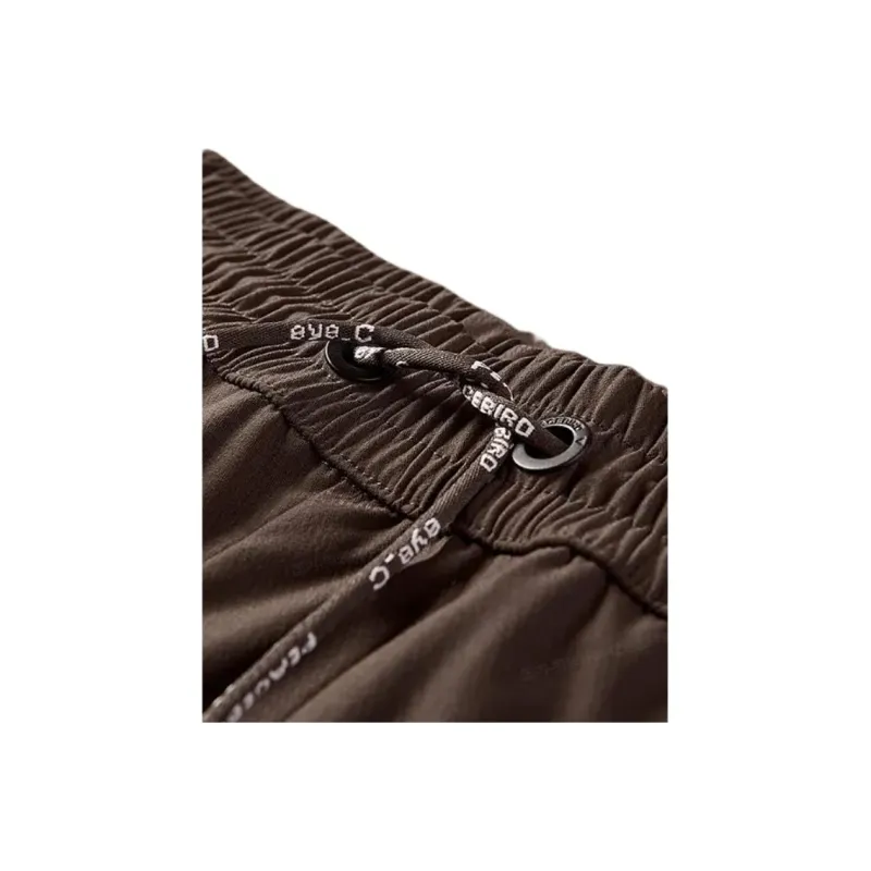 PEACEBIRD MEN Eye C Collaboration Series Casual Pants Men's Brown-2