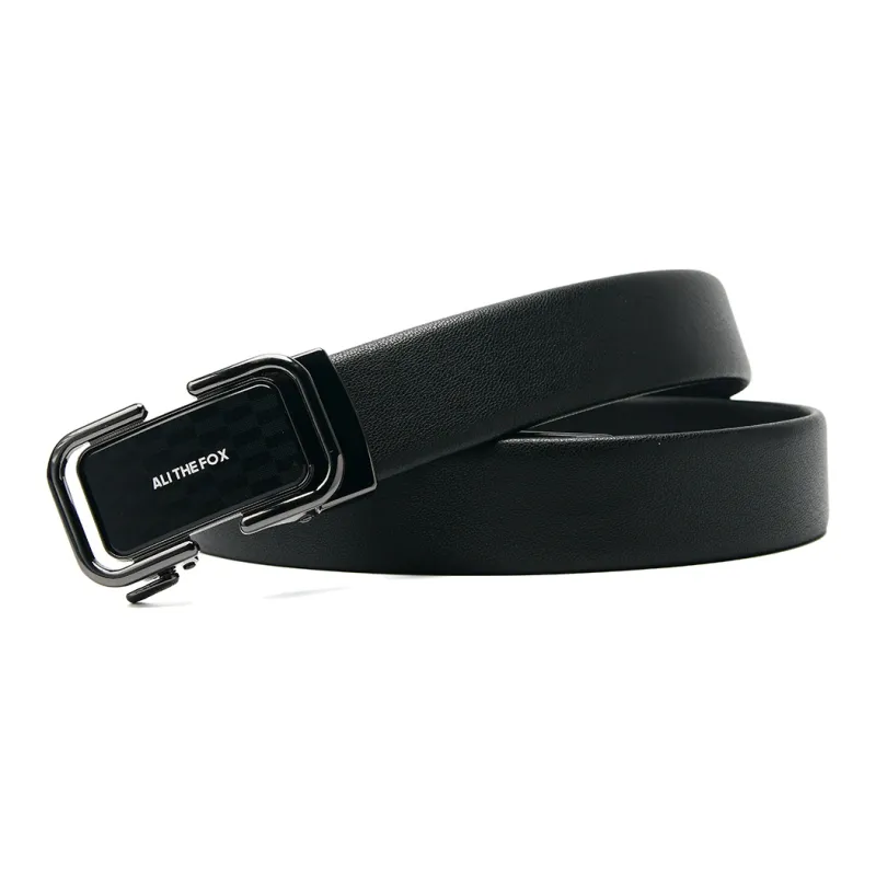 ALI THE FOX Zinc Alloy Leather Belts Unisex 3.5cm-2