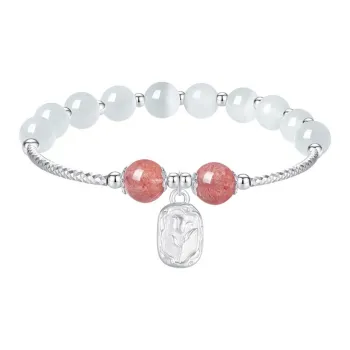 Asia Star Glass Cat Eye Bracelets Women's