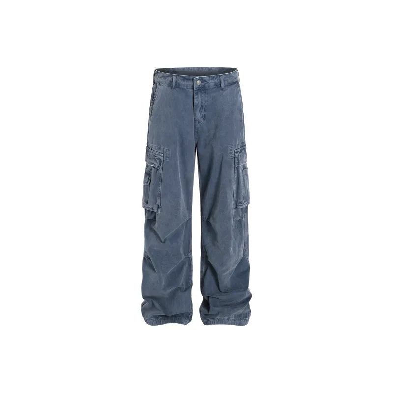 MT99 Cargo Pants Unisex Blue-0