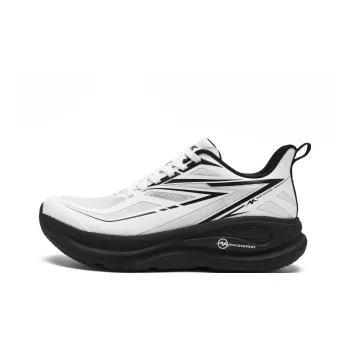 A.KNACKFUSS Low Top Running Shoes Unisex White Ink Strong Type