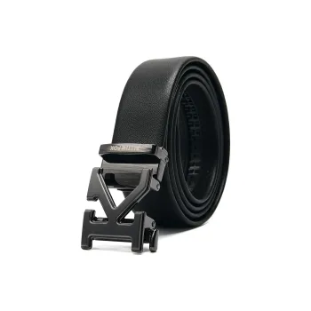ALI THE FOX Split Cow Leather Belts Unisex 3.5CM
