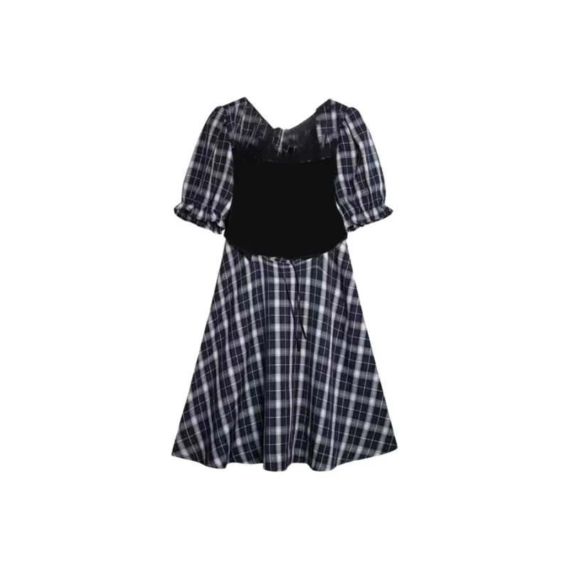 DOKZB Short Sleeved Dress Women's-1