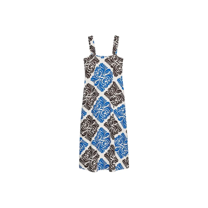 ZARA Slip Dresses Women's Nude/Blue-1