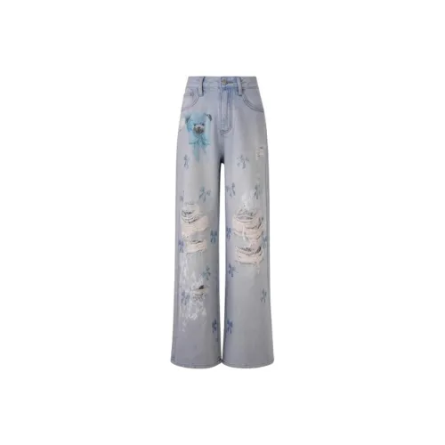 TCH Jeans Women's Light Gray
