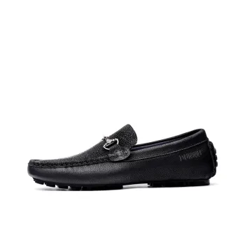 Dunnu Gommino Loafers Men's Black