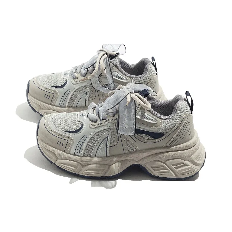 BEIER Breathable And Lightweight Low Top Chunky Sneakers Women's-16