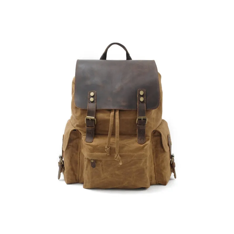 BEMIX PETS Canvas Backpack Men's Multicolor-3