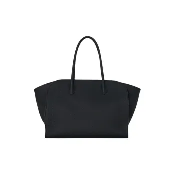 THE ROW Marlo Calfskin Tote Bag, Shopping Bag, Handbag Women's Black