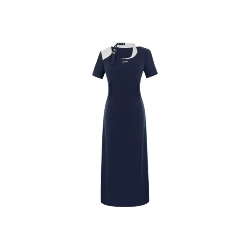 ABCMININ Short Sleeved Dress Women's-1