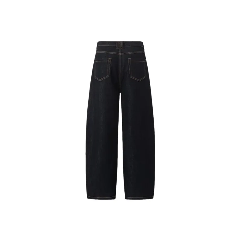 YINLEI Jeans Women's Black-1