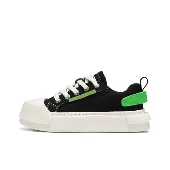 JKEM Slip Resistant Shock Absorbers With Abrasion Resistant Properties Low Top Skateboard Shoes Men's
