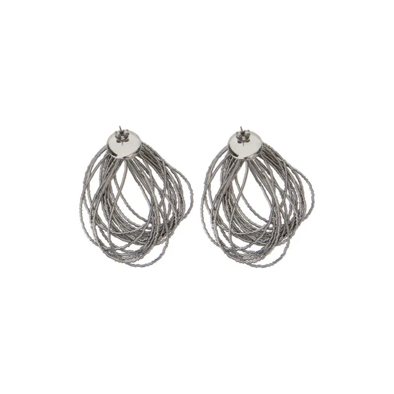 Brunello Cucinelli   Earrings Women's Silver-1