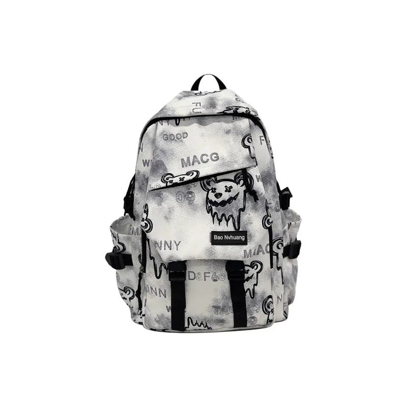 Debecca Nylon Backpack Regular Unisex Multicolor-8