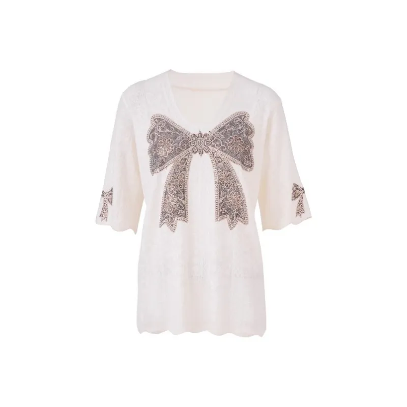 TCH T Shirts Women's White-0