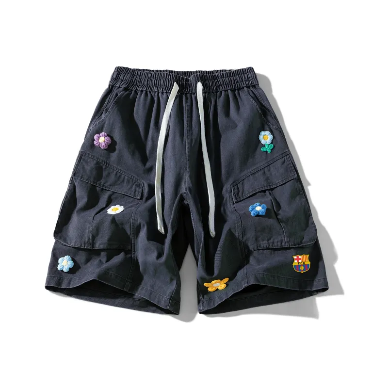 FCB ARCELONA Cargo Shorts Unisex-4