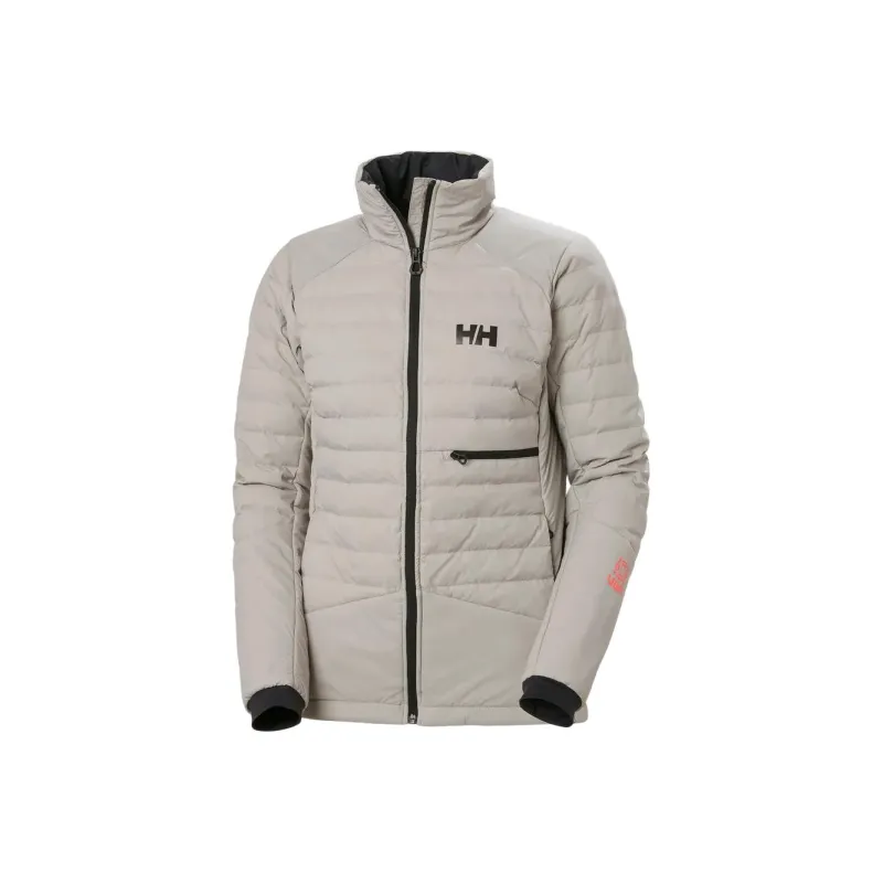 HELLY HANSEN Down Jacket Women's Light Gray/917 MELLOW GREY-0
