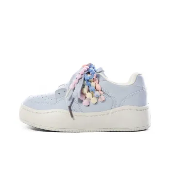 Ordifen Low Top Skateboard Shoes Women's Light Blue
