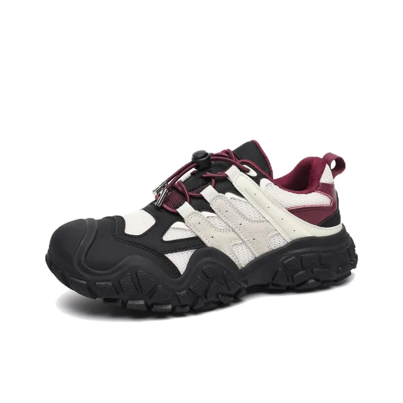 Mo Xu Low Top Chunky Sneakers Unisex Black-1