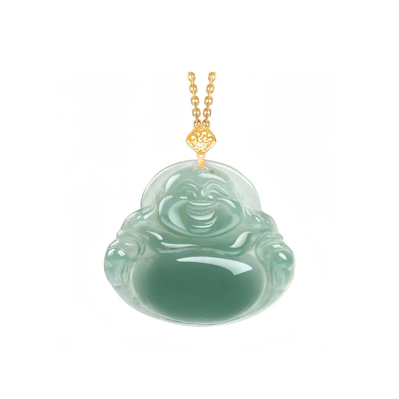 Noritake Ice Glutinous Jadeite Necklaces Unisex-0