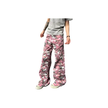 FA2LO Cargo Pants Unisex Pink