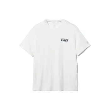 FILA T Shirts Unisex White