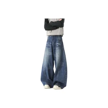 FAWENXIANGZI Jeans Men Blue