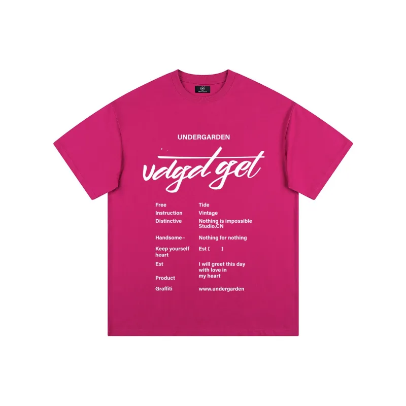 UNDERGARDEN T Shirts Unisex-4