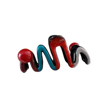 JianKai Acrylic Hair Clips Women's