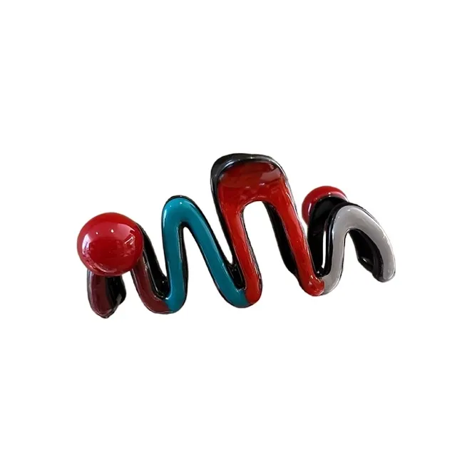 JianKai Acrylic Hair Clips Women's-0