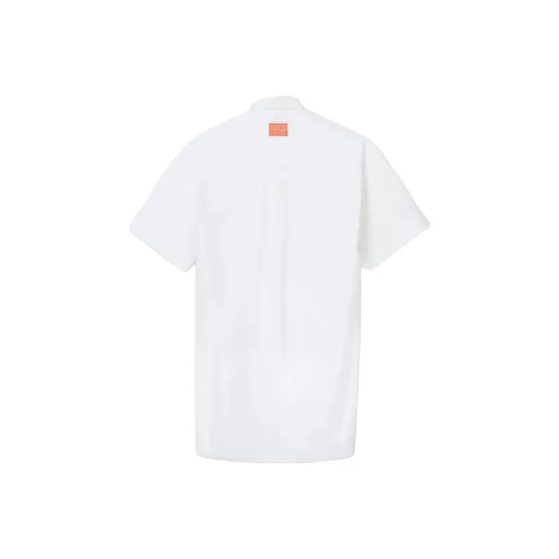 KENZO SS25 Short Sleeved Dress Women's White-1
