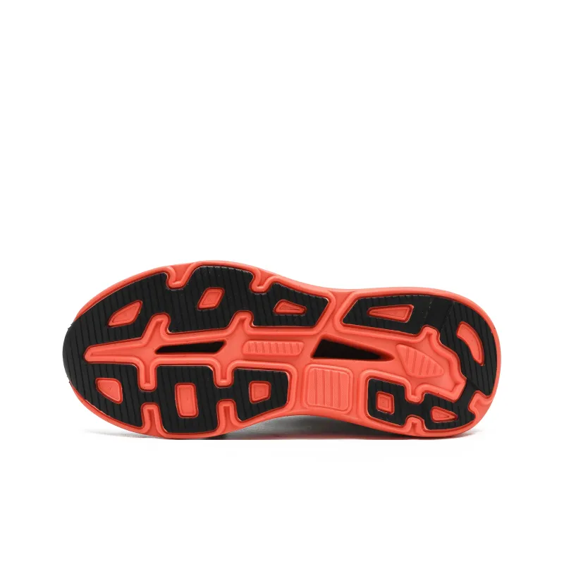 A.KNACKFUSS Low Top Running Shoes Unisex Gray Pink Orange Black-5