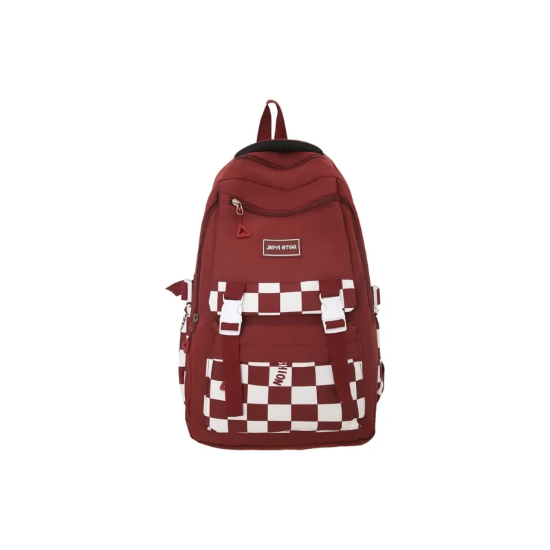 Yalu Nylon Backpack Unisex Multicolor-9