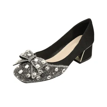 MCKP Chunky Heel High Heels Women's