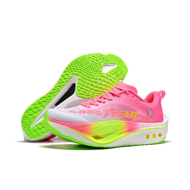 GOOD YEAR Low Top Running Shoes Men's Cherry Blossom Pink Vibrant-4