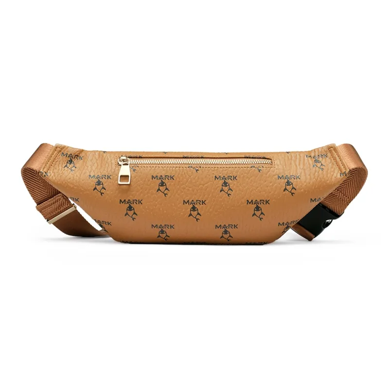 FAIRWHALE PVC Sling Bag Regular Unisex Brown-2