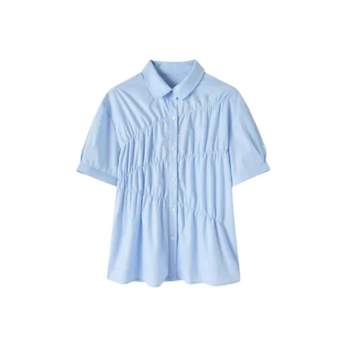 YGPRW Shirts Women's Blue