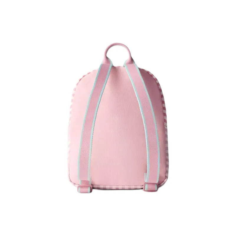 ZARA Cotton Backpack Women's Pink-4