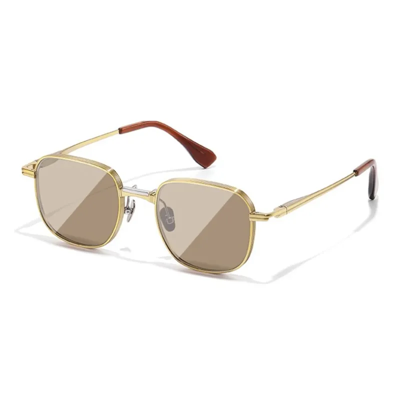 Morakot Titanium Square Sunglasses Men's-2