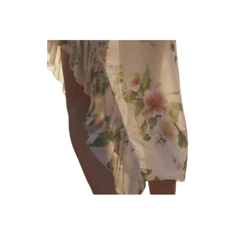 ZARA Slip Dresses Women's Sand-4